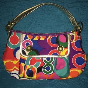 Poppy Glam C coach purse